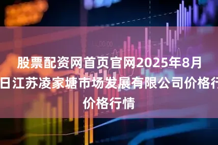 股票配资网首页官网2025年8月16日江苏凌家塘市场发展有限公司价格行情